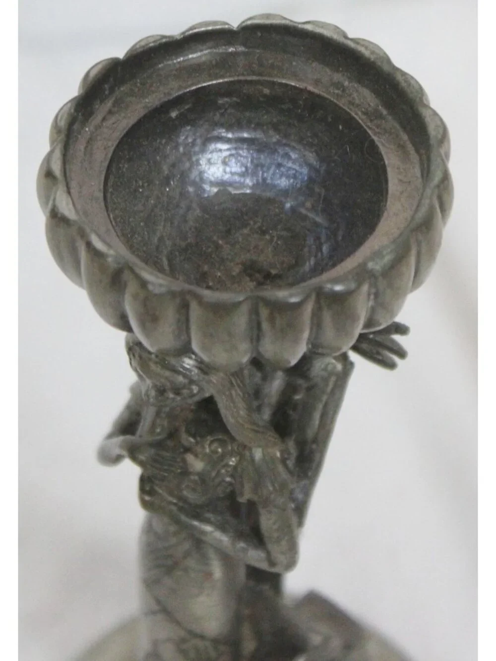 NECA Nightmare before Christmas Candlestick Holder Pewter Sally Jack Skellington